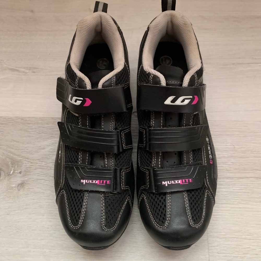 Garneau Black Women’s MultiLite Cycling Shoes  size 10 (fit a 9.5)